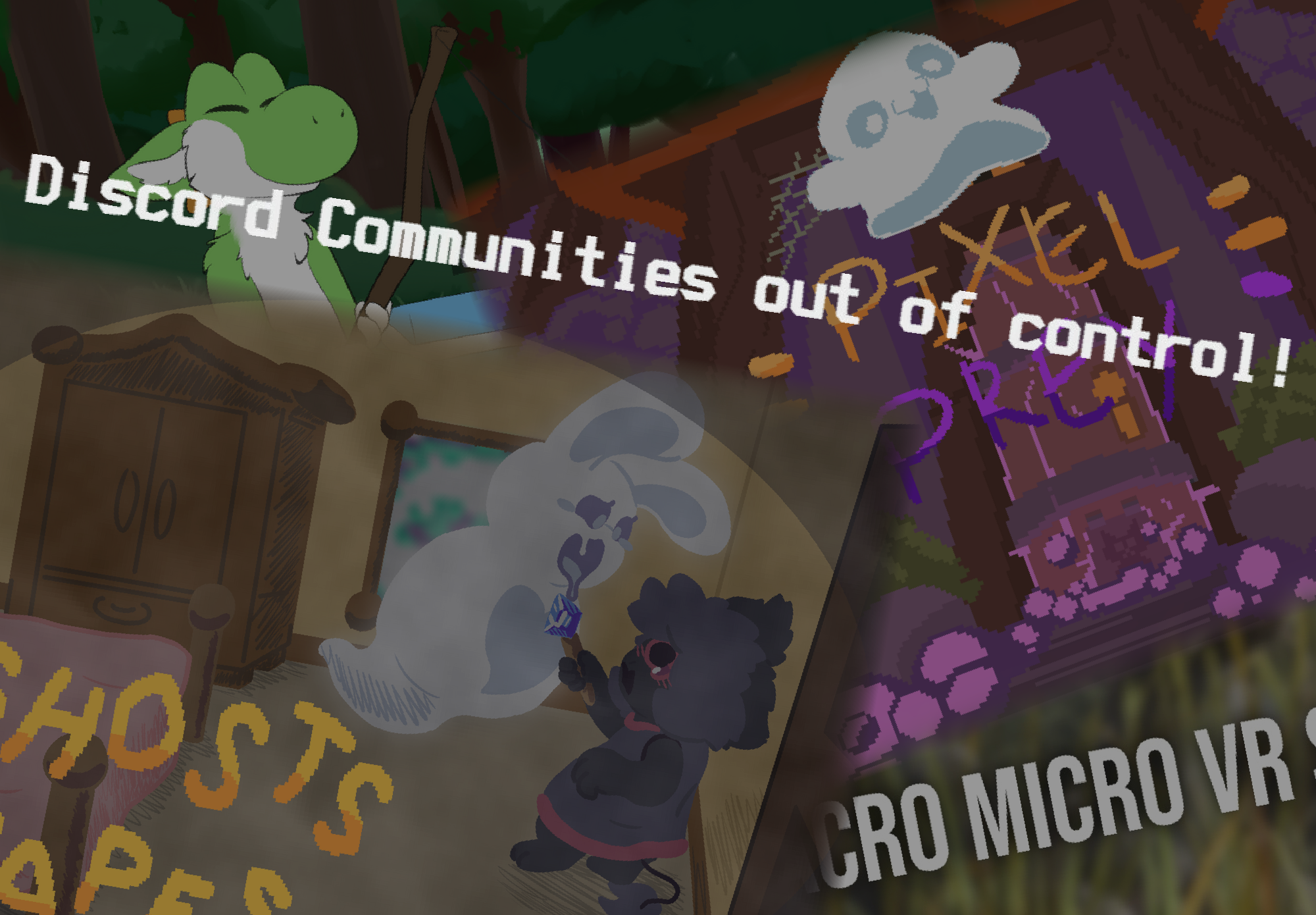 The Discord page image, showcasing various Discord Communities.