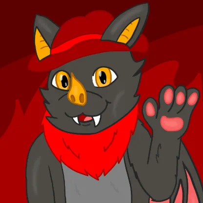 Goofy Batermen face.