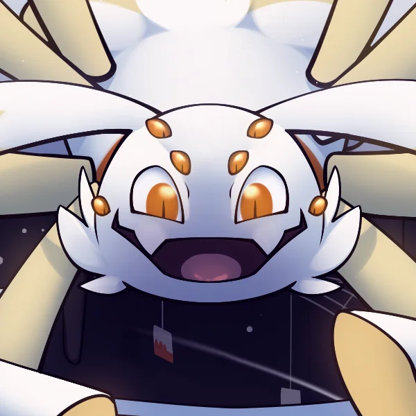 Shirokumo staring menacingly.